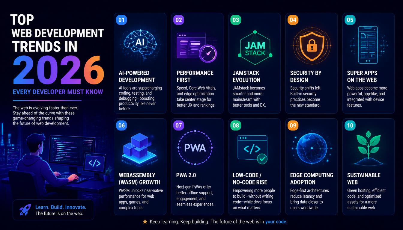 Top Web Development Trends in 2026 Every Developer Must Know